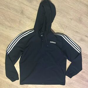 Men’s Size Medium Adidas Zip Up Windbreaker Jacket